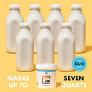 Almond Milk Concentrate by JOI | Make Your Own Fresh Almond Milk | Whole30 Approved; Just One Ingredient | Unsweetened without Gums or Emulsifiers | Vegan, Keto, Paleo Friendly | 15 oz. | Makes up to 7 Qts (Shipping Only)