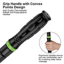 Premium Muscle Roller The Ultimate Massage Roller Stick 17 Inches Recommended by Physical Therapists Promotes Recovery Fast Relief for Cramps Soreness Tight Muscles (Black)