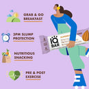 IQBAR Brain and Body Keto Protein Bars - Chocolate Lovers Variety Keto Bars - 12-Count Energy Bars - Low Carb Protein Bars - High Fiber Vegan Bars and Low Sugar Meal Replacement Bars - Vegan Snacks