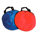 OnCourt OffCourt Large Pop Up Targets with Velcro Straps and Durable Metal Frame for Tennis Practice and Training, Set of 2, Blue and Red