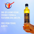 BIO PEAK Complete Body Fuel | Nutritional Metabolic Support Oil | Vegan Omega 3 6 9 Essential Fatty Acid Complex with DHA EPA | Keto MCT Oil Pure C8 | Paleo | Premium Eco Glass Bottle