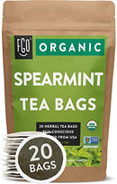 FGO Organic Green Tea, Eco-Conscious Tea Bags, 100 Count