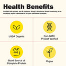 Bragg Premium Nutritional Yeast Seasoning - Vegan, Gluten Free – Good Source of Protein & Vitamins – Nutritious Savory Parmesan Cheese Substitute (Original, 12 Ounce Pouch)