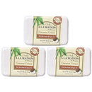 A LA MAISON Lavender Flower Bar Soap - Triple French Milled Natural Moisturizing Hand Soap Bar (3 Bars of Soap, 8.8 oz)