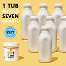 Almond Milk Concentrate by JOI | Make Your Own Fresh Almond Milk | Whole30 Approved; Just One Ingredient | Unsweetened without Gums or Emulsifiers | Vegan, Keto, Paleo Friendly | 15 oz. | Makes up to 7 Qts (Shipping Only)