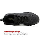 Waterproof Work Sneakers Women Zapatos de Trabajo para Mujer Non Slip Food Service Work Shoes Lightweight Kitchen Restaurant Nurse Chef Footwear Non Slip Anti Oil Black
