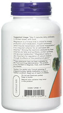 Now Supplements, Magnesium Citrate, Enzyme Function*, Nervous System Support*, 240 Veg Capsules