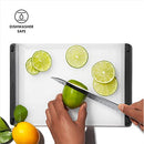 OXO Good Grips 2-Piece Plastic Cutting Board Set (Pack of 1),Clear