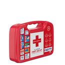 Johnson & Johnson All-Purpose Portable Compact First Aid Kit for Minor Cuts, Scrapes, Sprains & Burns, Ideal for Home, Car, Travel, Camping and Outdoor Emergencies, 160 pieces