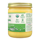 Pure Indian Foods Organic Grassfed Original Ghee, 14 oz, Pasture Raised, Gluten-Free, Non-GMO, Paleo, Keto-Friendly Cooking Fat/Oil, Clarified Butter (16 fl oz / 1 pint)