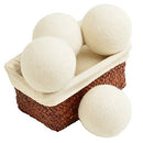 Wool Dryer Balls - Natural Fabric Softener, Reusable, Reduces Clothing Wrinkles and Saves Drying Time. The Large Dryer Ball is a Better Alternative to Plastic Balls and Liquid Softener. (Pack of 6)