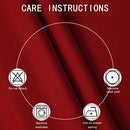 LEMOMO Blackout Curtains 52 x 84 inch/Black Set of 2 Panels/Thermal Insulated Room Darkening Bedroom Curtains