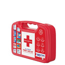 Johnson & Johnson All-Purpose Portable Compact First Aid Kit for Minor Cuts, Scrapes, Sprains & Burns, Ideal for Home, Car, Travel, Camping and Outdoor Emergencies, 160 pieces