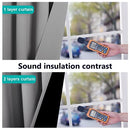 NICETOWN Grey Full Shade Curtain Panels, Pair of Energy Smart & Noise Blocking Out Blackout Drapes for Dining Room Window, Thermal Insulated Guest Room Lined Window Dressing(Gray, 52 x 84 inch)