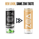 ZOA Zero Sugar Energy Drinks, Classic Variety Pack - Healthy Energy with B & C Vitamin, 120mg of Natural Caffeine - 12 Ounce (Pack of 12)