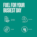 Bulletproof Protein Crisp Bars, Peanut Butter Chocolate Chip, 12 Pack, High Protein, Low Sugar