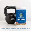 Vegan Protein Powder with BCAA  Organic Hemp Seed Gluten Free Non-GMO Dairy Soy Sugar Free Low Carb Plant Based Protein Powder | Unflavored Warrior Blend by Sunwarrior