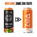ZOA Zero Sugar Energy Drinks, Classic Variety Pack - Healthy Energy with B & C Vitamin, 120mg of Natural Caffeine - 12 Ounce (Pack of 12)