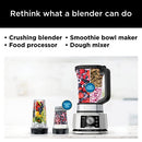 Ninja SS101 Foodi Smoothie Maker & Nutrient Extractor* 1200 WP, 6 Functions Smoothies, Extractions*, Spreads, smartTORQUE, 14-oz. Smoothie Maker, (2) To-Go Cups & Lids, Silver