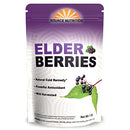 USDA Organic Dried Elderberries - Whole European Elderberry, Responsibly Wild Crafted, Perfect for Tea, Syrups, and More - Sambucas Nigra - 1 Pound (Certified Organic)