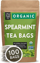 FGO Organic Green Tea, Eco-Conscious Tea Bags, 100 Count
