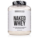 Naked WHEY 5LB 100% Grass Fed Unflavored Whey Protein Powder - US Farms, Only 1 Ingredient, Undenatured - No GMO, Soy or Gluten - No Preservatives - Promote Muscle Growth and Recovery - 76 Servings