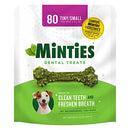 Minties VetIQ Dog Dental Bone Treats, Dental Chews for Medium/Large Dogs (Over 40 Lbs)