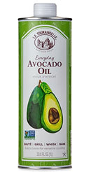 La Tourangelle, Expeller-Pressed Grapeseed Oil, High Heat Neutral Cooking Oil, Cast Iron Seasoning, Also Great for Skin, Hair, and DIY Beauty Recipes, 16.9 fl oz