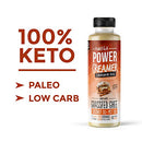 Keto Coffee Creamer by PowerCreamer | French Vanilla - Zero Sugar | Grass-fed Ghee, MCT Oil, Organic Coconut Oil, Stevia | Keto Creamer, Energy Support | Liquid, No Refrigeration (20 Servings)