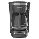 Black+Decker CM1160B 12-Cup Programmable Coffee Maker, Black/Stainless Steel