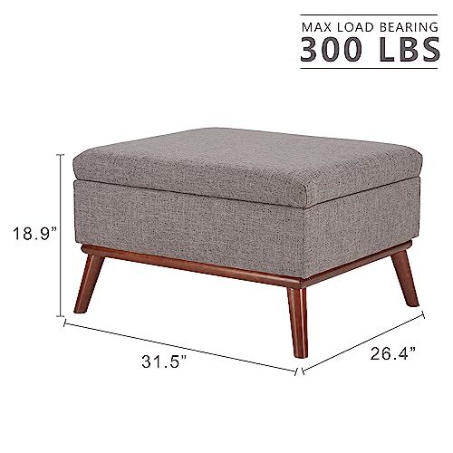 Kingfun Tbfit 65" W Loveseat Sofa, Mid Century Modern Decor Love Seat Couches for Living Room, Button Tufted Upholstered Love Seats Furniture, Solid and Easy to Install Small Couch for Bedroom, Grey…