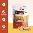 Catalina Crunch Keto Cereal Variety Pack Cinnamon Toast & Dark Chocolate (2 Flavors), 9oz bags | Low Carb, Zero Sugar, Gluten & Grain Free, Fiber | Keto Snacks, Vegan Snacks, Protein Snacks | Breakfast Protein Cereal | Keto Friendly Foods