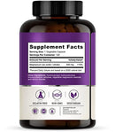 Magnesium Complex 500 MG High Absorption Maximum Strength - Magnesium Citrate Capsules - Support Muscle Relaxation, Stress Relief, Sleep and Energy, Bone Density and Strength - 120 Vegan Capsules