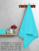 GLAMBURG 8-Piece Towel Set, Contains 2 Oversized Bath Towels 30x54, 2 Hand Towels 16x28, 4 Wash Cloths 13x13 - Quickdry Towel Sets, Ideal for Everyday use, Hotel & Spa - Black