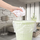 Trash Bags 80 Counts, Waikas Garbage Bags for Kitchen Bathroom, Heavy duty Small Bag, 3 Gallon, White