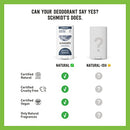 Schmidt's Aluminum Free Natural Deodorant Charcoal & Magnesium 2 Count For Women and Men, with 24 Hour Odor Protection, Certified Cruelty Free, Vegan Deodorant, 2.65oz