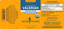 Herb Pharm Certified Organic Valerian Root Liquid Extract for Relaxation and Restful Sleep, Alcohol-Free Glycerite, 1 Ounce