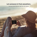 Google Nest x Yale Lock - Tamper-Proof Smart Lock for Keyless Entry - Keypad Deadbolt Lock for Front Door - Works with Nest Secure Alarm System - Satin Nickel