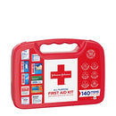 Johnson & Johnson All-Purpose Portable Compact First Aid Kit for Minor Cuts, Scrapes, Sprains & Burns, Ideal for Home, Car, Travel, Camping and Outdoor Emergencies, 160 pieces