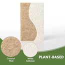 SAMEBUTECO Kitchen Sponge Set of 12 Natural Cellulose and Coconut Walnut Scrubbing Sponges for Sparkling Kitchens Dish Sponges for Heavy Duty Kitchen Grime (Square Sponges)