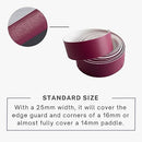 Pickleball Paddle Edge Guard Tape (Burgandy, Narrow)