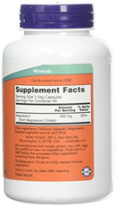 Now Supplements, Magnesium Citrate, Enzyme Function*, Nervous System Support*, 240 Veg Capsules
