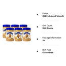 Peanut Butter & Co. Smooth Operator Peanut Butter, Non-GMO Project Verified, Gluten Free, Vegan, 16 Ounce (Pack of 6)