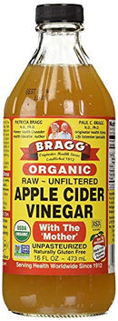 BRAGG Organic Raw Apple Cider Vinegar, 16 Ounce