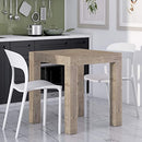 Mobili Fiver, First Extendable Table, Rustic Oak, Made in Italy