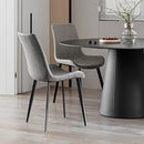 ZckyCine Modern mid-Century Dining Table Dining Table and Chairs for 6 Rectangular Wooden Dining Table Expandable Dining Table Space-Saving Multifunctional Dining Table (Table+6 Brown Chairs)