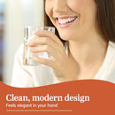 Libbey Province Tumbler and Rocks Glass Set, Elegant Drinkware Glasses Set, Lead Free, Tall Drinking Glasses with Modern Lines, Dishwasher Safe Drinking Glasses, 16 Piece Assortment