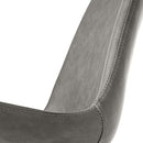 ZckyCine Modern mid-Century Dining Table Dining Table and Chairs for 6 Rectangular Wooden Dining Table Expandable Dining Table Space-Saving Multifunctional Dining Table (Table+6 Brown Chairs)