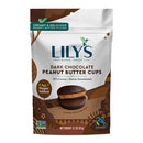 Dark Chocolate Peanut Butter Cups by Lily's Sweets | Made with Stevia, No Added Sugar, Low-Carb, Keto-Friendly | Fair Trade, Gluten-Free & Non-GMO | 3 Pack, 3.2 Oz