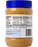 Peanut Butter & Co. Smooth Operator Peanut Butter, Non-GMO Project Verified, Gluten Free, Vegan, 16 Ounce (Pack of 6)